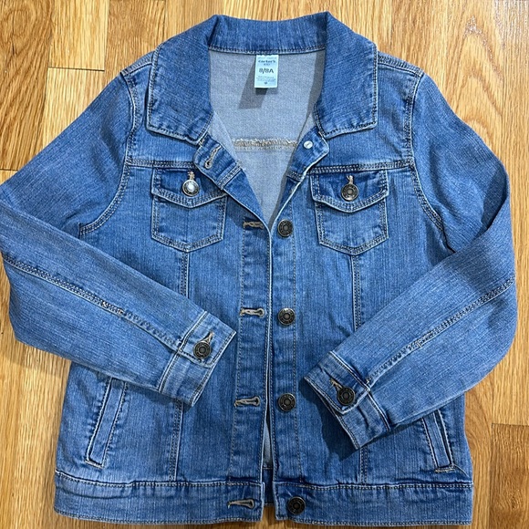 3 Carter’s and Oshkosh Jean and Fleece Jackets size 8 - Picture 2 of 7